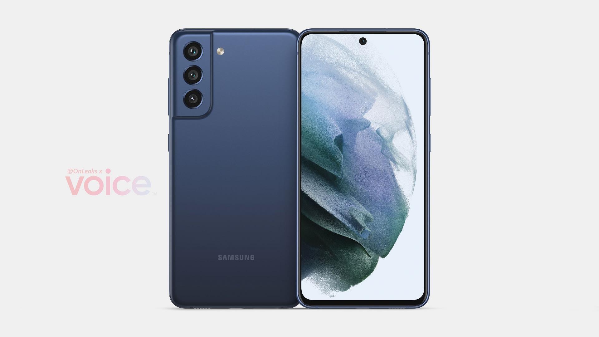 Samsung Galaxy S21 FE leaked render