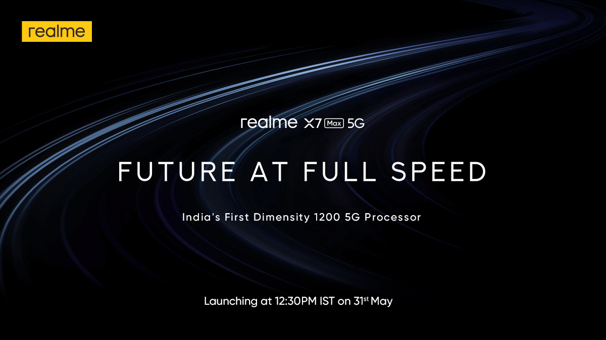 Realme X7 Max 5G launch date in India