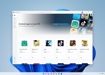 Android apps in Windows 11