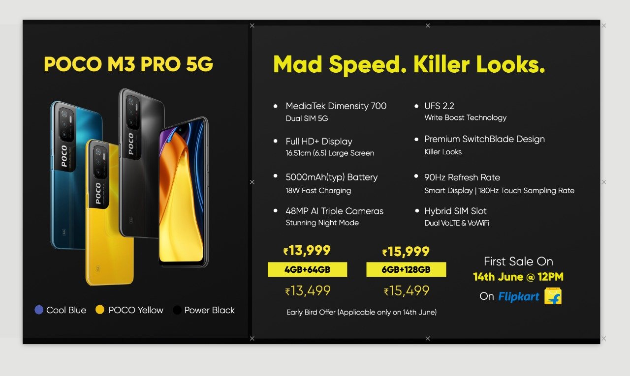 Poco M3 Pro 5G price in India