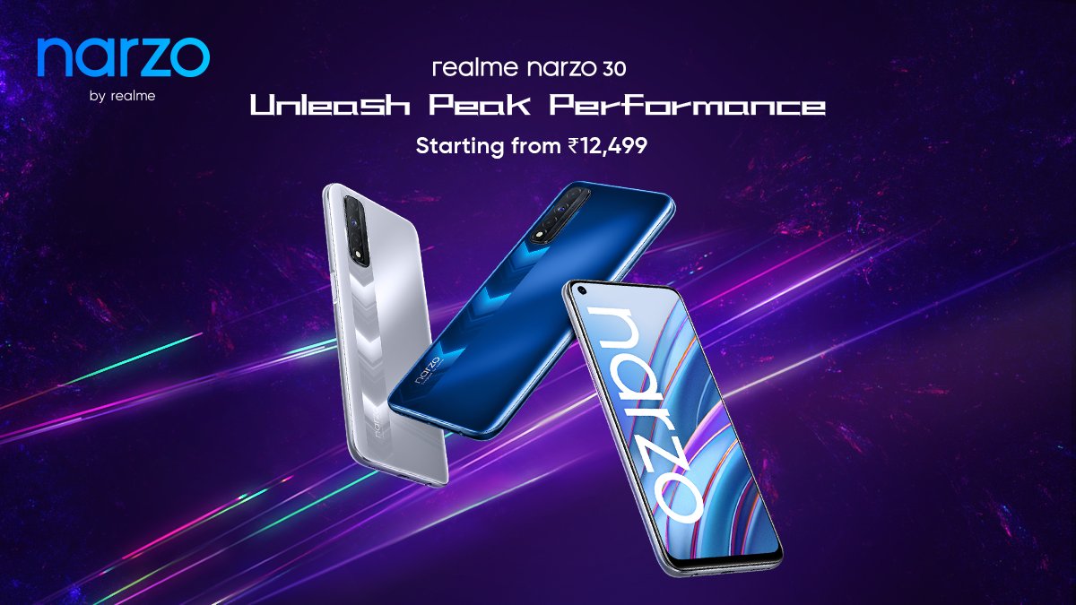 Realme Narzo 30 price in India
