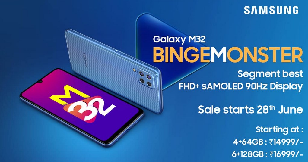 Samsung Galaxy M32 price in India