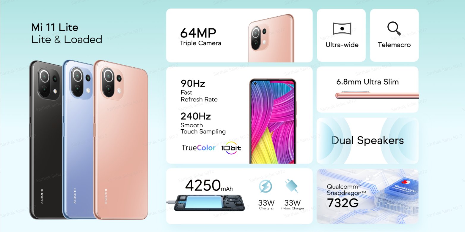 Xiaomi Mi 11 Lite India