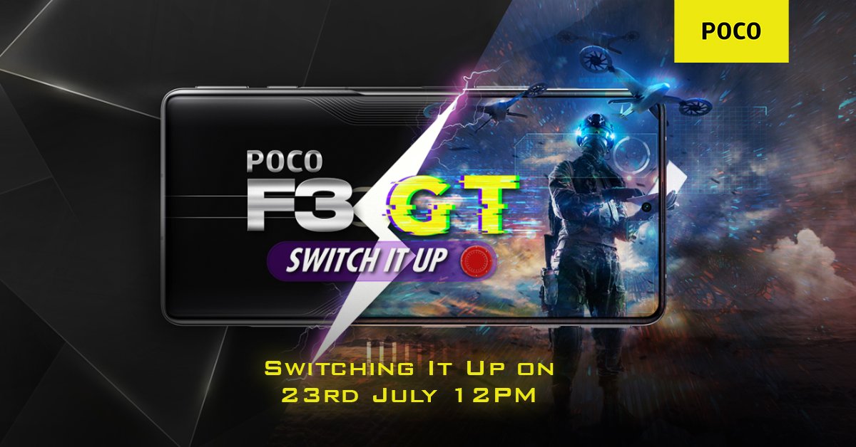 Poco F3 GT India launch date