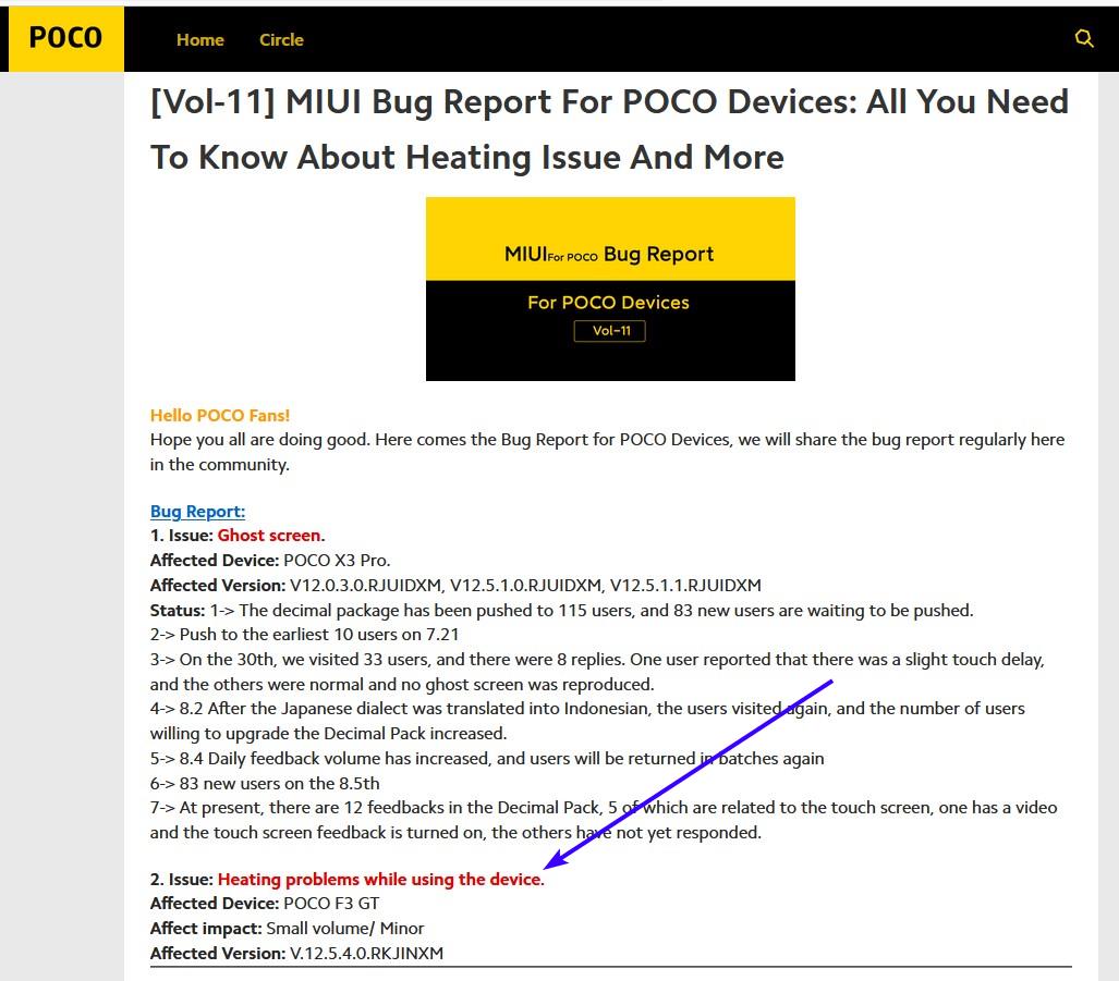 Poco F3 GT Heating Issue