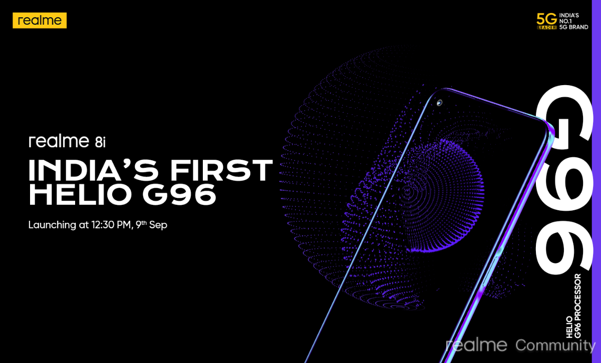 Realme 8i 5G launch date