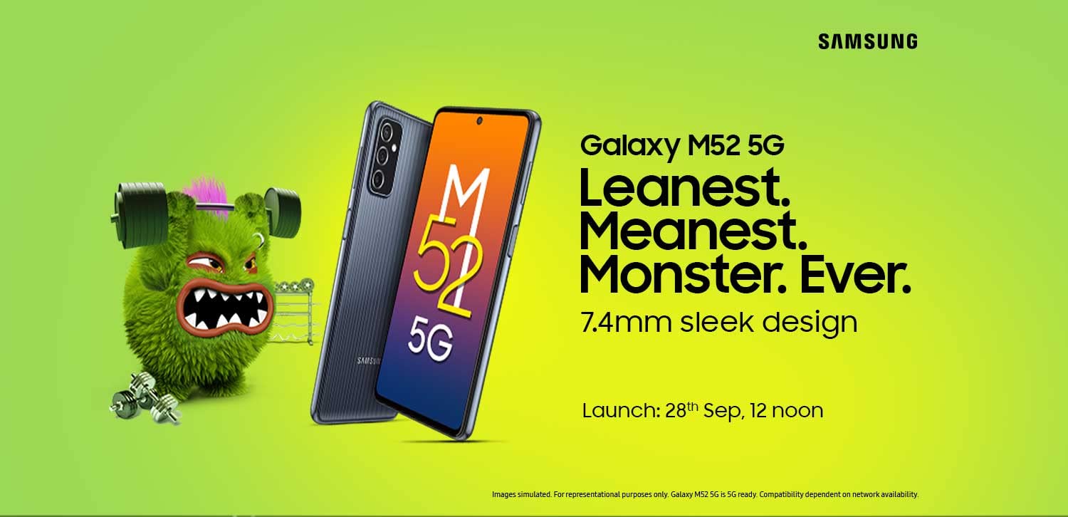 Samsung Galaxy M52 5G launch date
