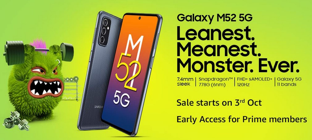 Samsung Galaxy M52 5G