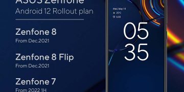 Android 12 update for ASUS Zenfone series
