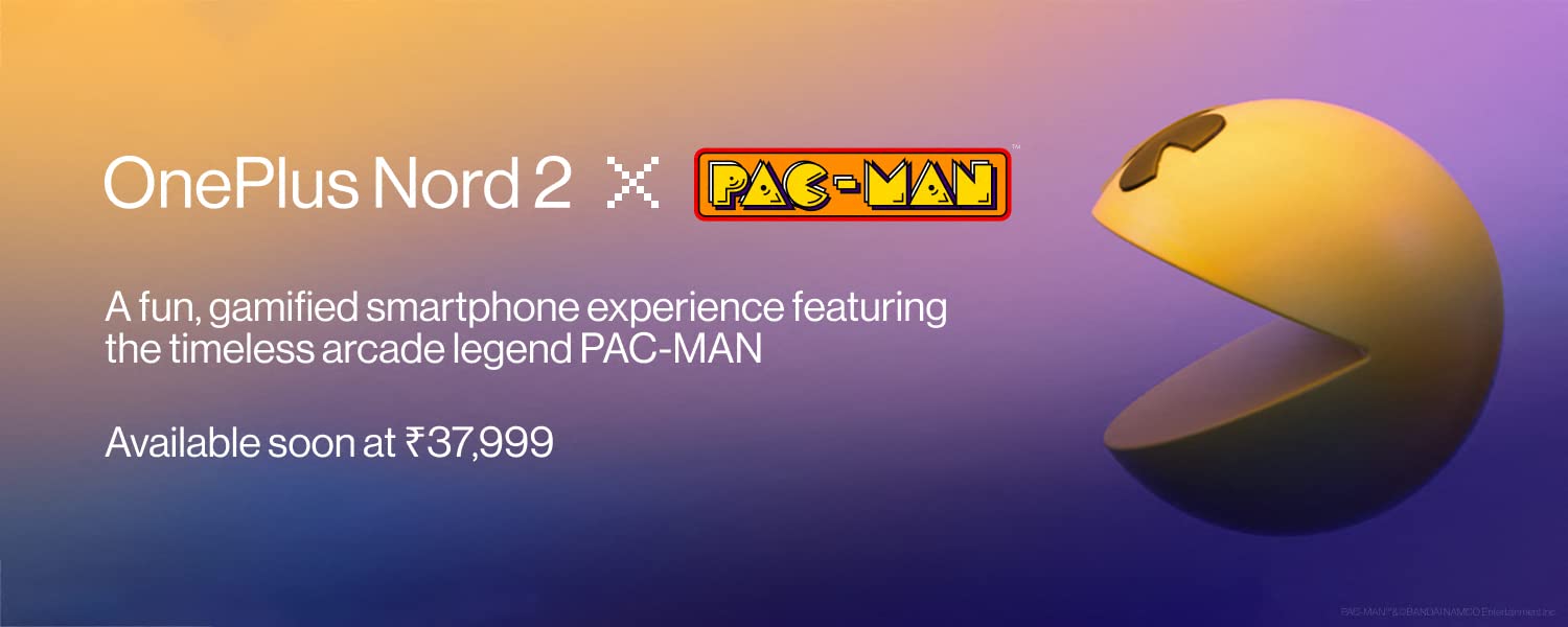 OnePlus Nord 2 x PAC-MAN Edition