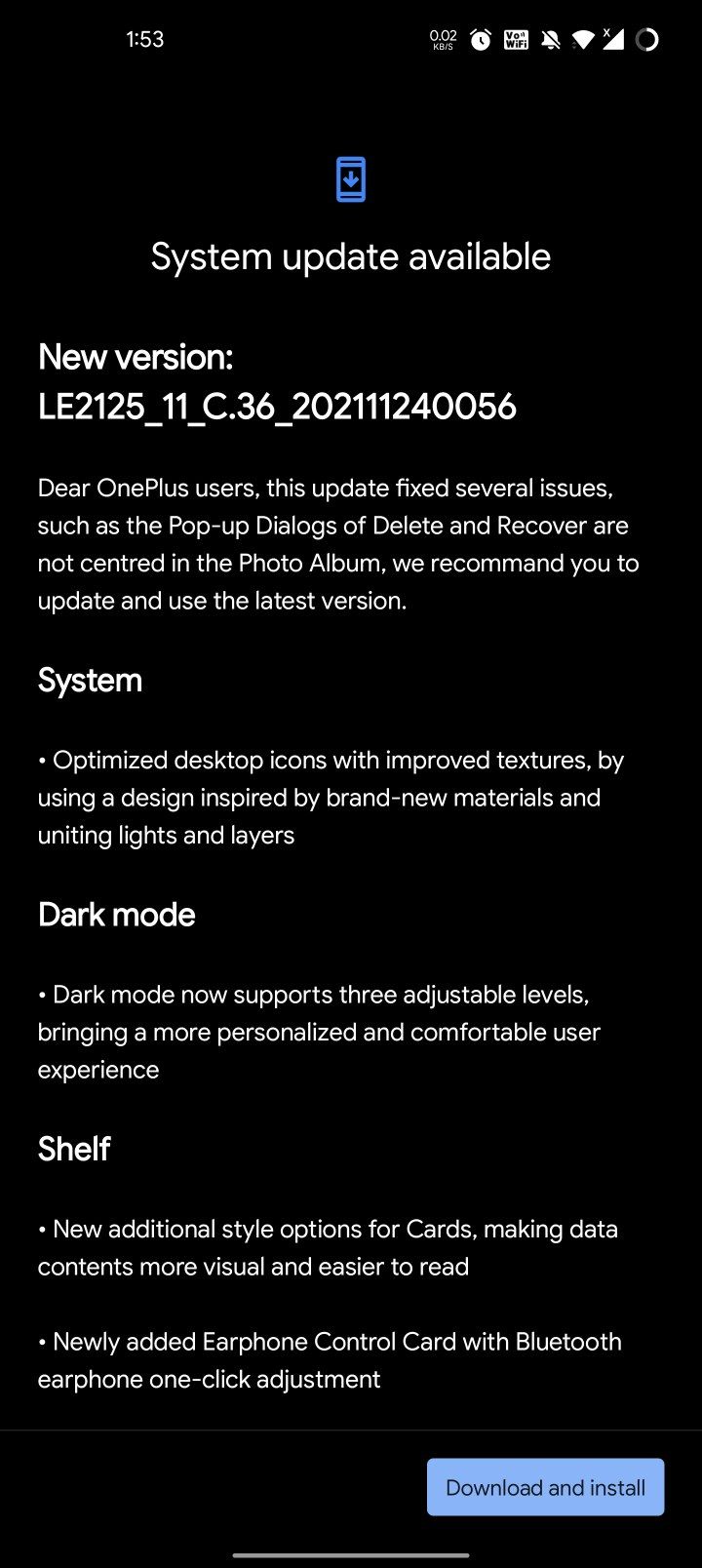 Android 12 Update for OnePlus 9 and OnePlus 9 Pro