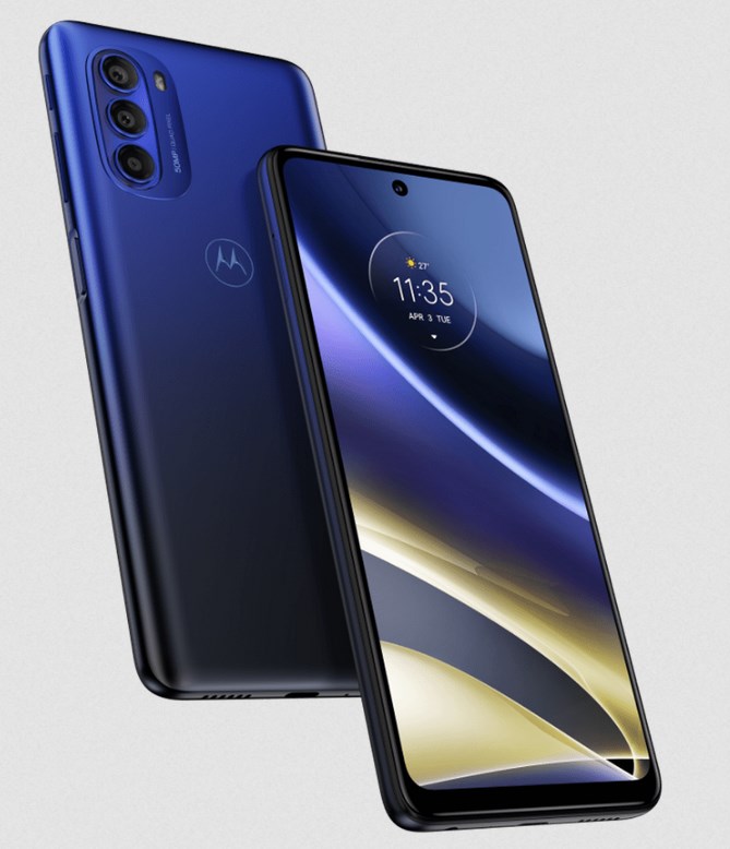 Moto G51 Indigo Blue colour