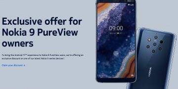 Nokia 9 PureView will not get the Android 11 Update