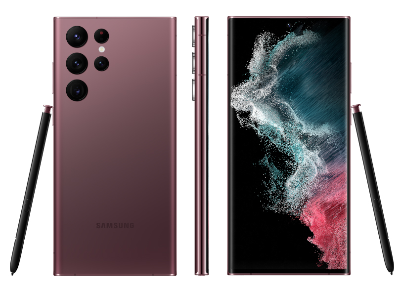 Samsung Galaxy S22 Ultra leaked render