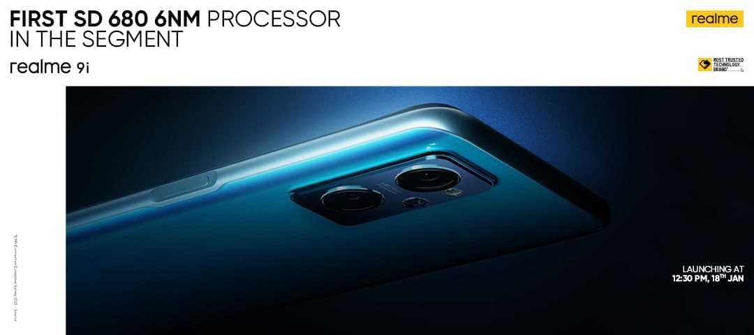 Realme 9i launch date in India