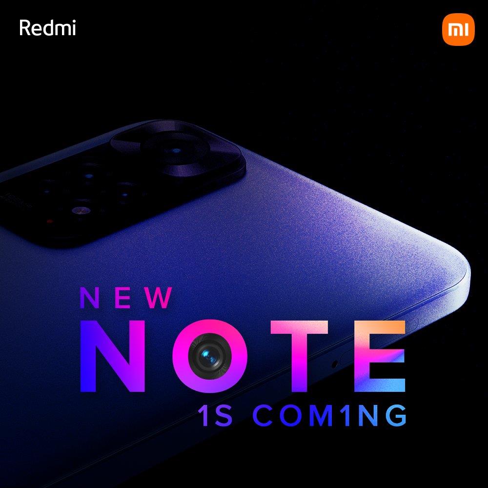 Redmi Note 11S launch teased