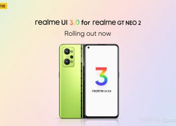 Android 12 Update for Realme GT NEO 2 rolls out in India
