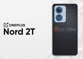OnePlus Nord 2T leaked render