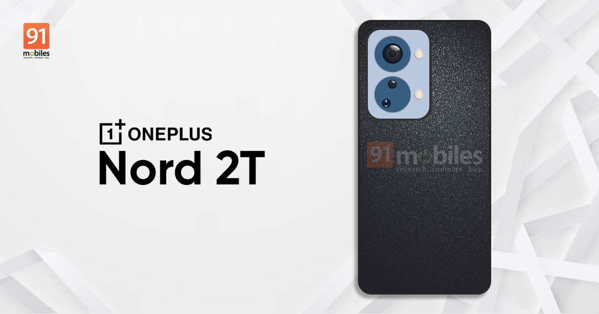 OnePlus Nord 2T leaked render