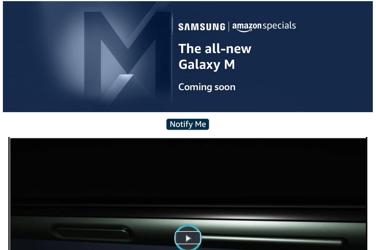 Samsung Galaxy M33 5G India launch teased on Amazon