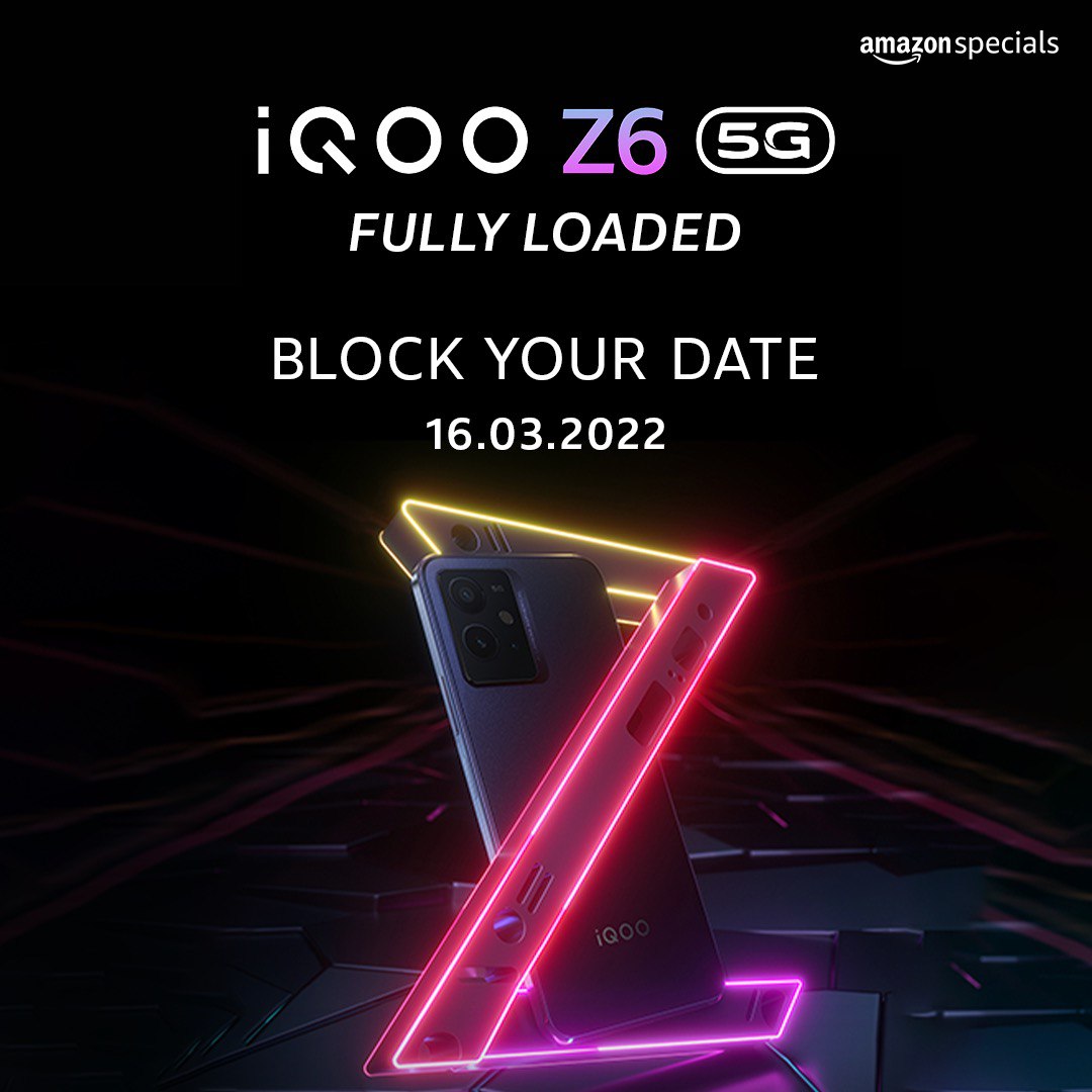 iQOO Z6 5G launch date
