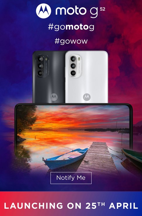 Moto G52 India launch date