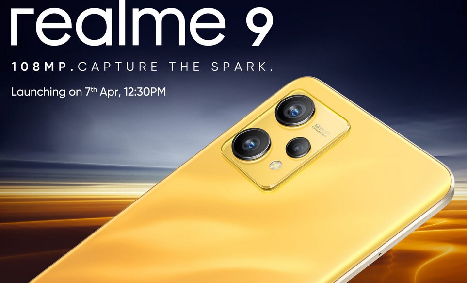Realme 9 4G design