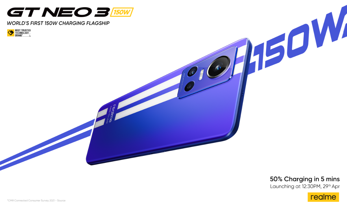 Realme GT Neo 3 launch date in India