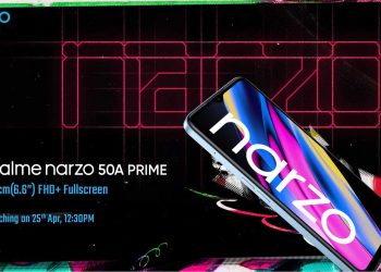 Realme Narzo 50A Prime launch date