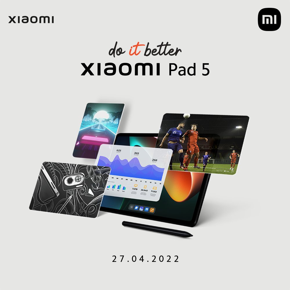 Xiaomi Pad 5 launch date