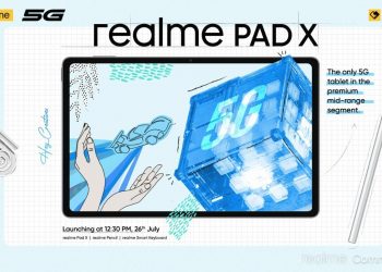 Realme Pad X launch date