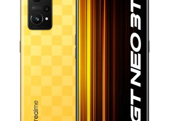 Realme GT Neo 3T Dash Yellow