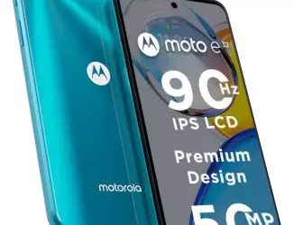 Moto E32 Arctic Blue