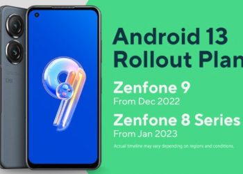 Android 13 update for ASUS Zenfone