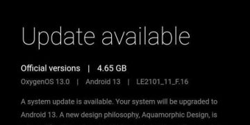 OxygenOS 13 update for OnePlus 8, 9 and 10 series