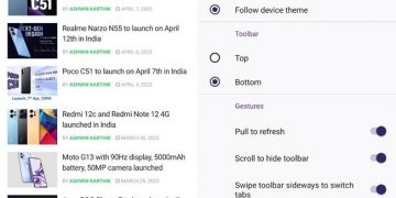 Mozilla Firefox for Android gets Pull to refresh option