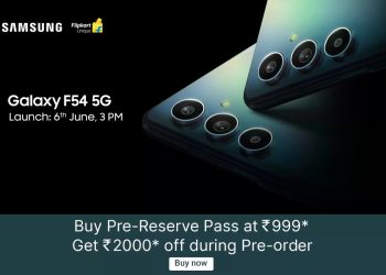 Samsung Galaxy F54 5G launch date and offer