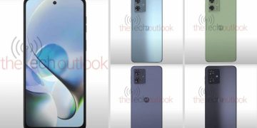 Moto G54 specs and design leaked