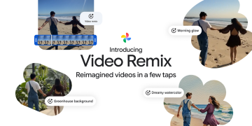 Google Photos Video Remix feature powered by Gemini Omni