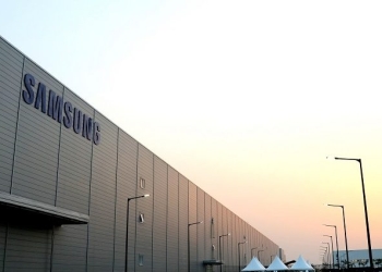 Samsung's Noida smartphone manufacturing plant in India
