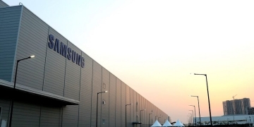 Samsung's Noida smartphone manufacturing plant in India