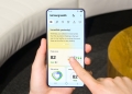Samsung Health app AI features on Galaxy phone