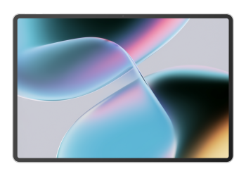 Asus Pad T3201 tablet in Pure White with its 12.2-inch OLED display