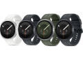Leaked Samsung Galaxy Watch9 render showing four color options side by side