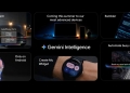 Google Gemini AI assistant integrated across Android devices, illustrating the Gemini lock screen feature at the center of the SMS bypass bug