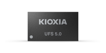 Kioxia UFS 5.0 embedded flash memory chip package