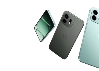 OnePlus N6 in Fresh Mint and Midnight Green colours