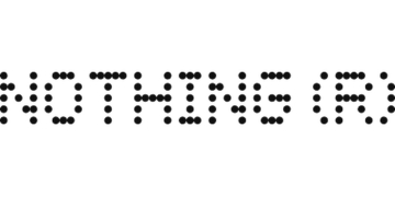 Nothing brand dot-matrix wordmark, illustrating a leak about the company's first smartwatch