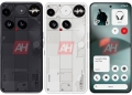 Nothing Phone 3 press render with transparent back and Glyph Matrix
