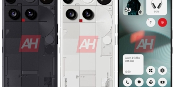 Nothing Phone 3 press render with transparent back and Glyph Matrix